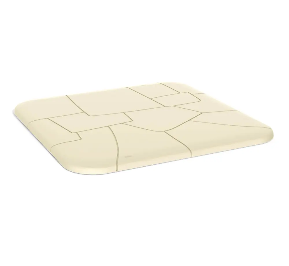 Стол обеденный квадратный SHT-TU14/TТ30 83/83 черный муар / золото / бежевый (SHF) | Интернет магазин Масса Мебель