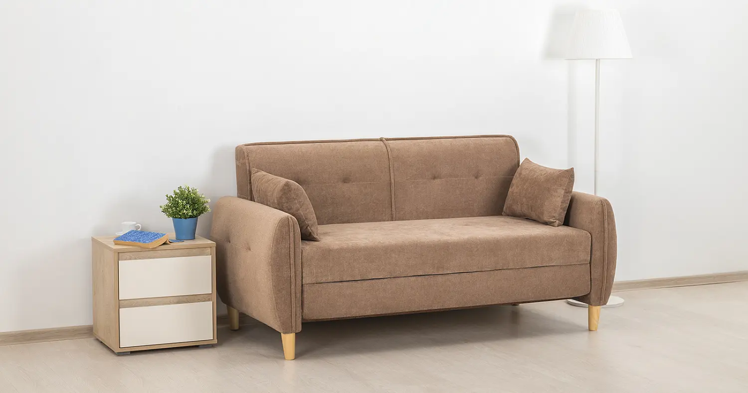 Диван прямой Анита еврокнижка, велюр (NG)