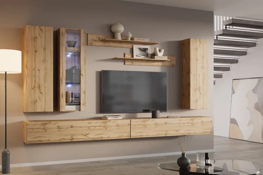 Шкаф навесной Point Т-20 Дуб Вотан (NK) | Интернет магазин Масса Мебель