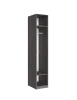 Шкаф для одежды узкий 400 (Черный)