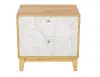 Тумба прикроватная Ройбен (Дуб золотой/Белый) ЛД | Интернет магазин Масса Мебель