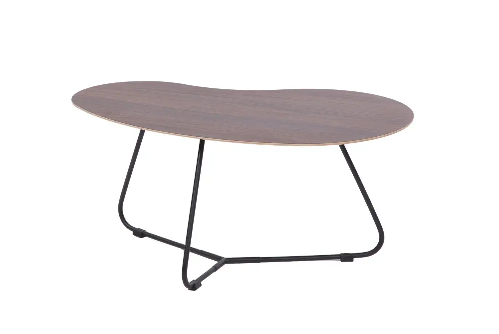 Стол журнальный Крона-2 пластик, орех (GT)  