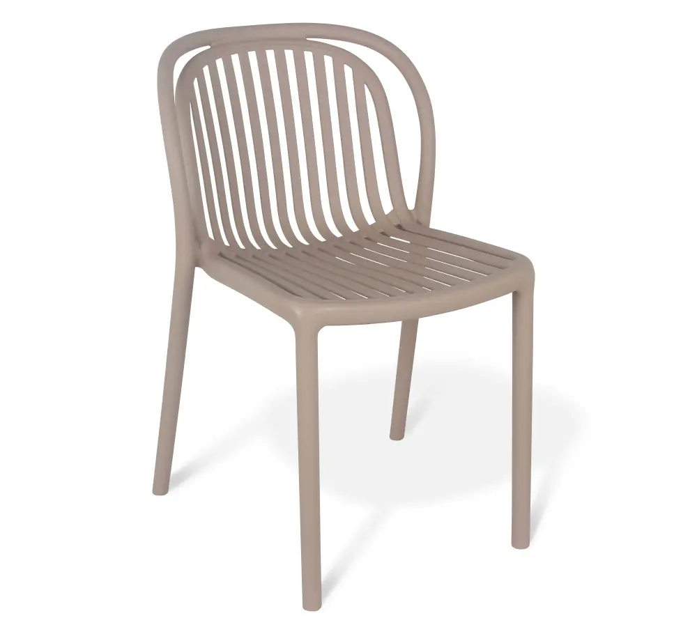 Стул пластиковый  SHT-S182 молочный какао (SHF) | Интернет магазин Масса Мебель