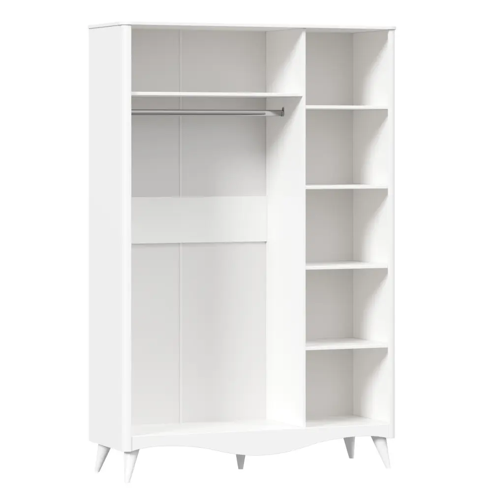 Шкаф трехстворчатый Элис (Белый) ЛД | Интернет магазин Масса Мебель