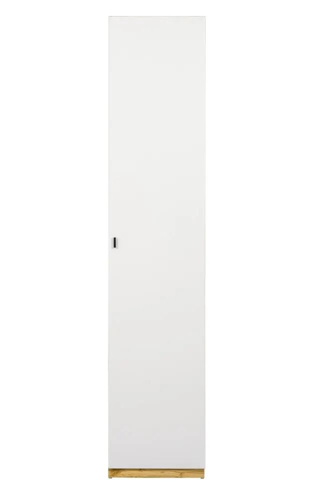 Шкаф одностворчатый Бари (Дуб Золотой/Белый) ЛД | Интернет магазин Масса Мебель