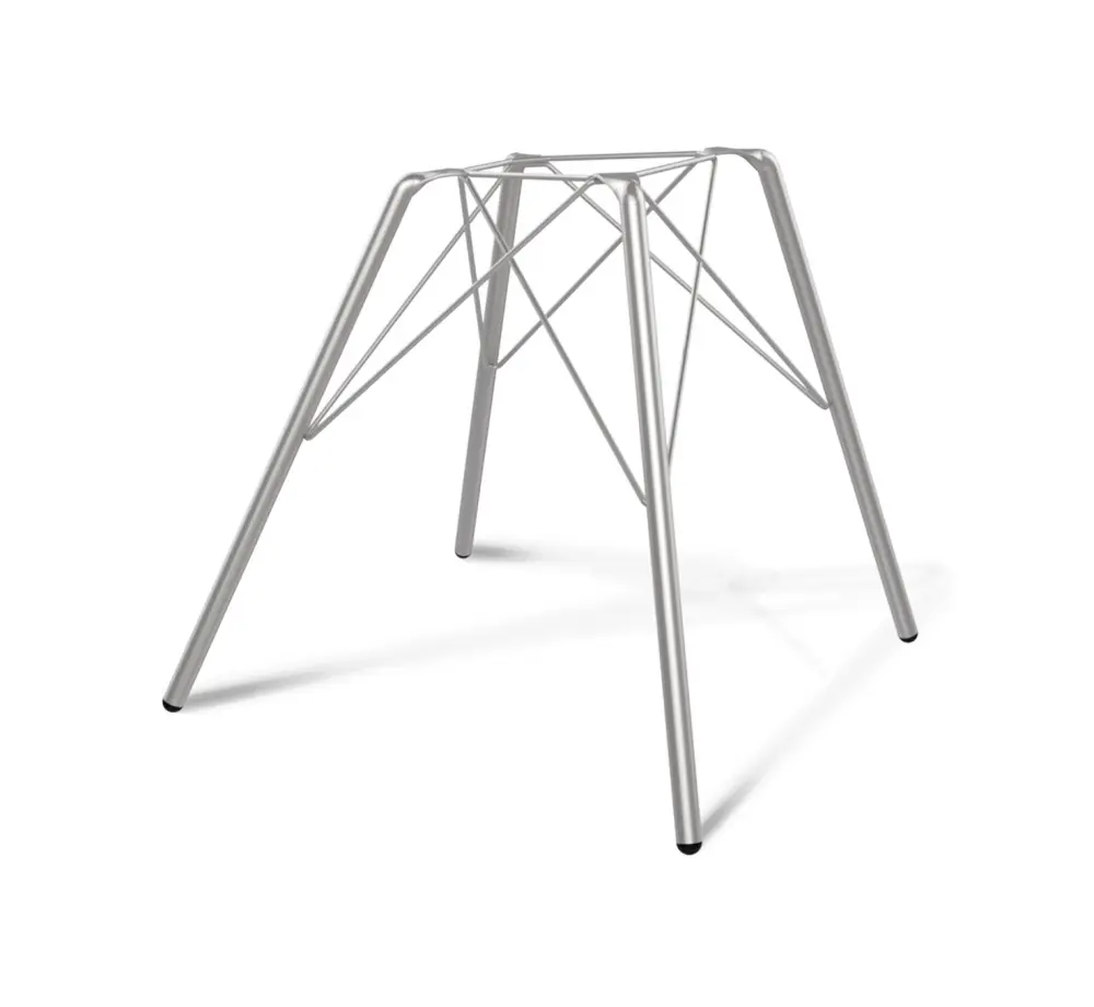 Стул SHT-ST19/S37 на металлокаркасе белый / хром лак (SHF) - интернет магазин Масса Мебель