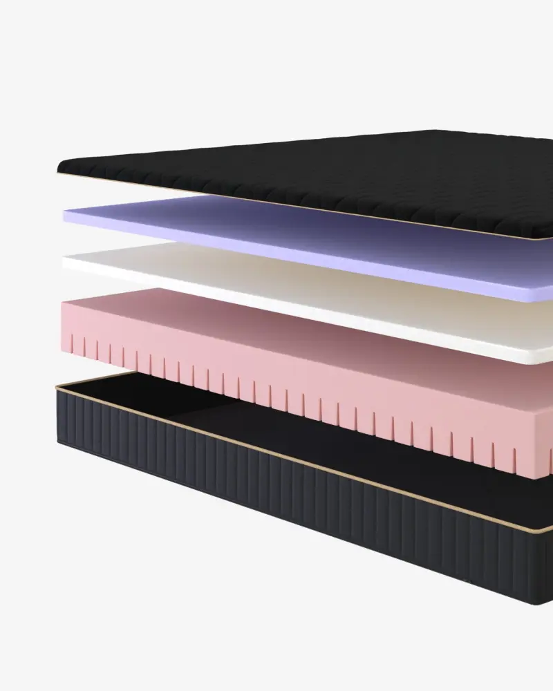 Матрас двуспальный ортопедический с двумя сторонами жесткости DreamDuet, MASSA купить в Москве - интернет магазин Масса Мебель