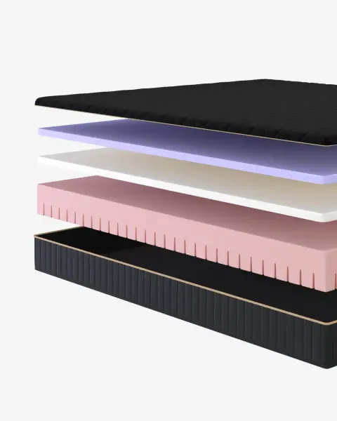 Матрас двуспальный ортопедический с двумя сторонами жесткости DreamDuet, MASSA купить в Москве - интернет магазин Масса Мебель