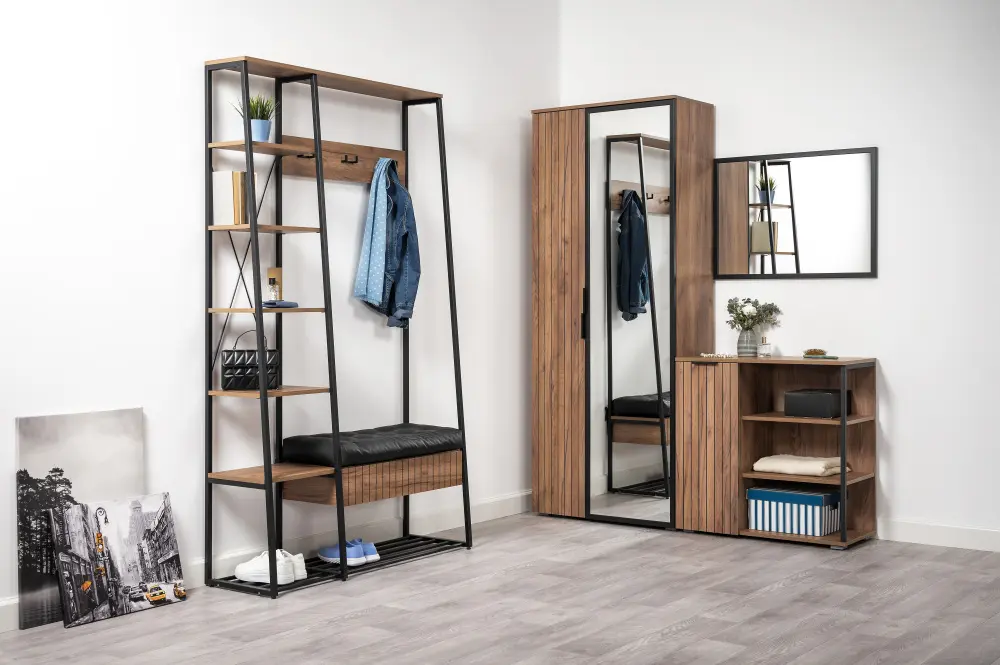 Шкаф распашной Гранд 13.226   Дуб Крафт табачный (Mob) | Интернет магазин Масса Мебель