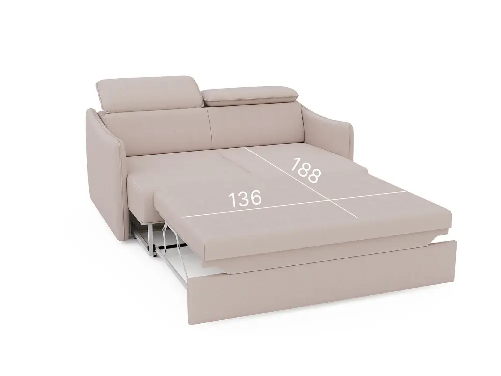 Диван-кровать Шенонсо F-910 светло-бежевый, Massa