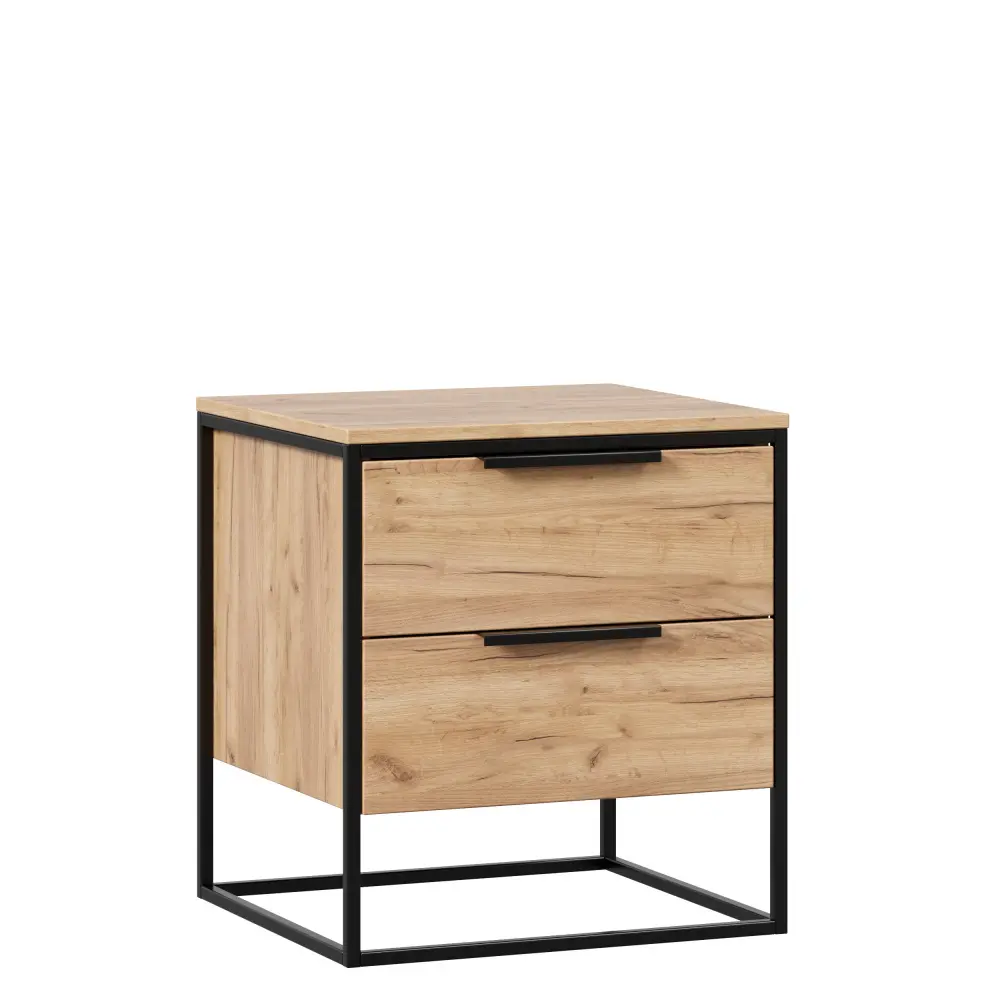 Тумба прикроватная Норд  (Дуб Золотой) ЛД | Интернет магазин Масса Мебель