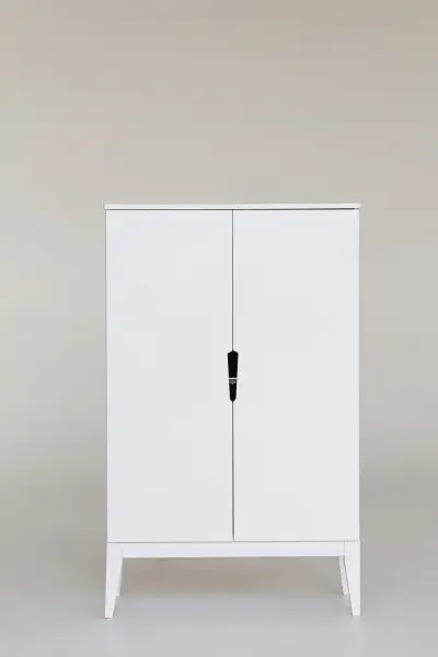 Шкаф Mia распашной белый (ANT) - интернет магазин Масса Мебель