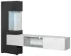 Комплект мебели в гостиную Point Т-70 Белый/Чёрный глянец (NK)