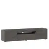 Бруклин Тумба под ТВ 1600 (Оникс Серый глянец) - интернет магазин Масса Мебель