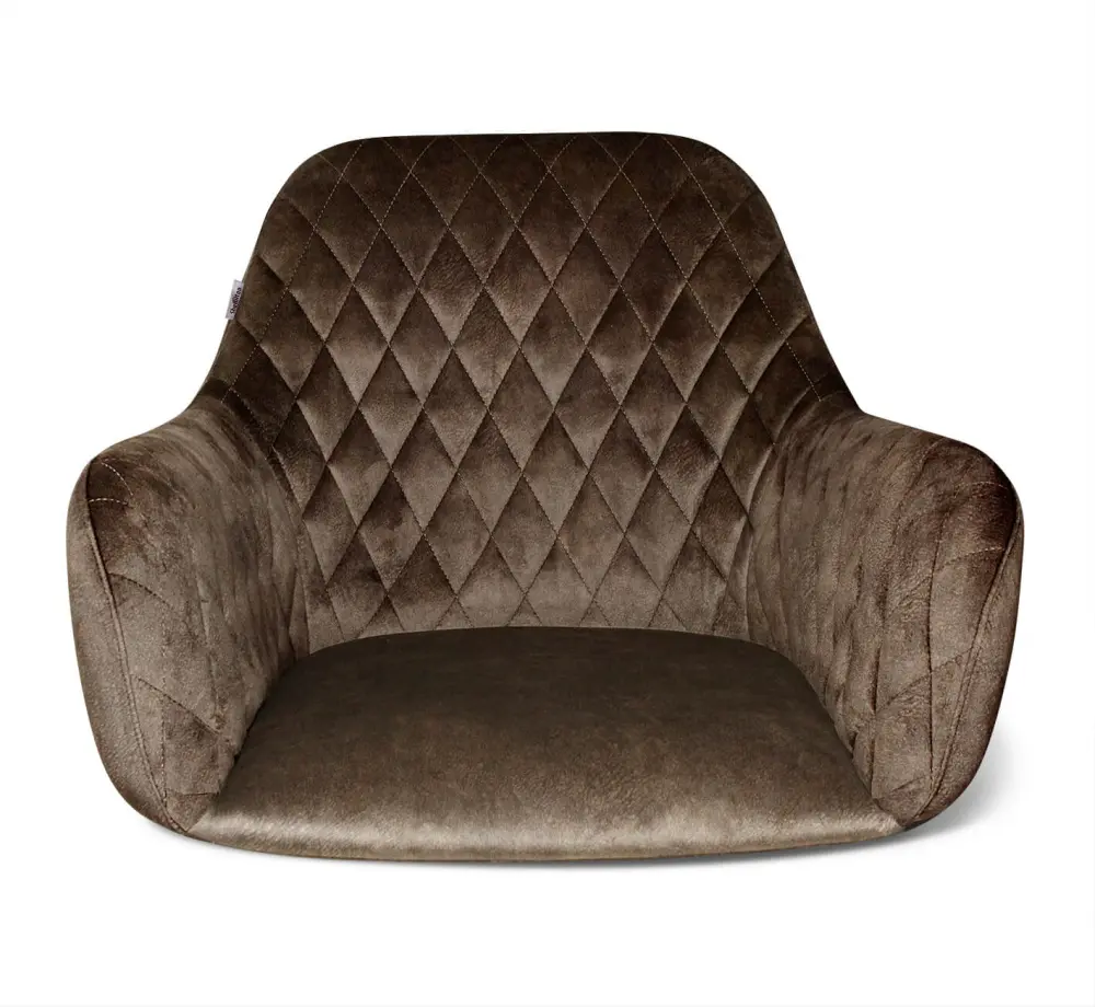 Стул мягкий SHT-ST38/S37 кофейный трюфель / золото (SHF) | Интернет магазин Масса Мебель