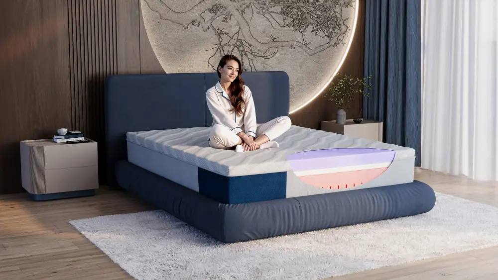 Матрас односпальный с эффектом расслабления CoreSleep, MASSA купить в Москве - интернет магазин Масса Мебель