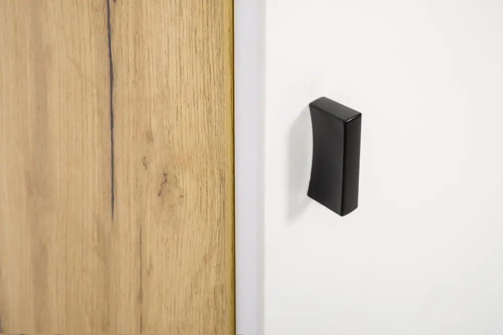 Шкаф одностворчатый Бари (Дуб Золотой/Белый) ЛД | Интернет магазин Масса Мебель