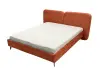 Кровать мягкая двуспальная Brooklyn 160х200 дива терракотовый (SM) - интернет магазин Масса Мебель