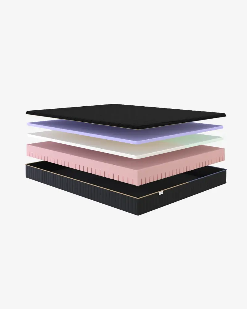 Матрас двуспальный ортопедический с двумя сторонами жесткости DreamDuet, MASSA купить в Москве - интернет магазин Масса Мебель