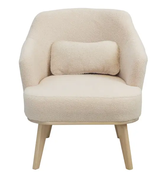 Кресло отдыха Комфорт-5 Низкая спинка (Бежевый) (EL)