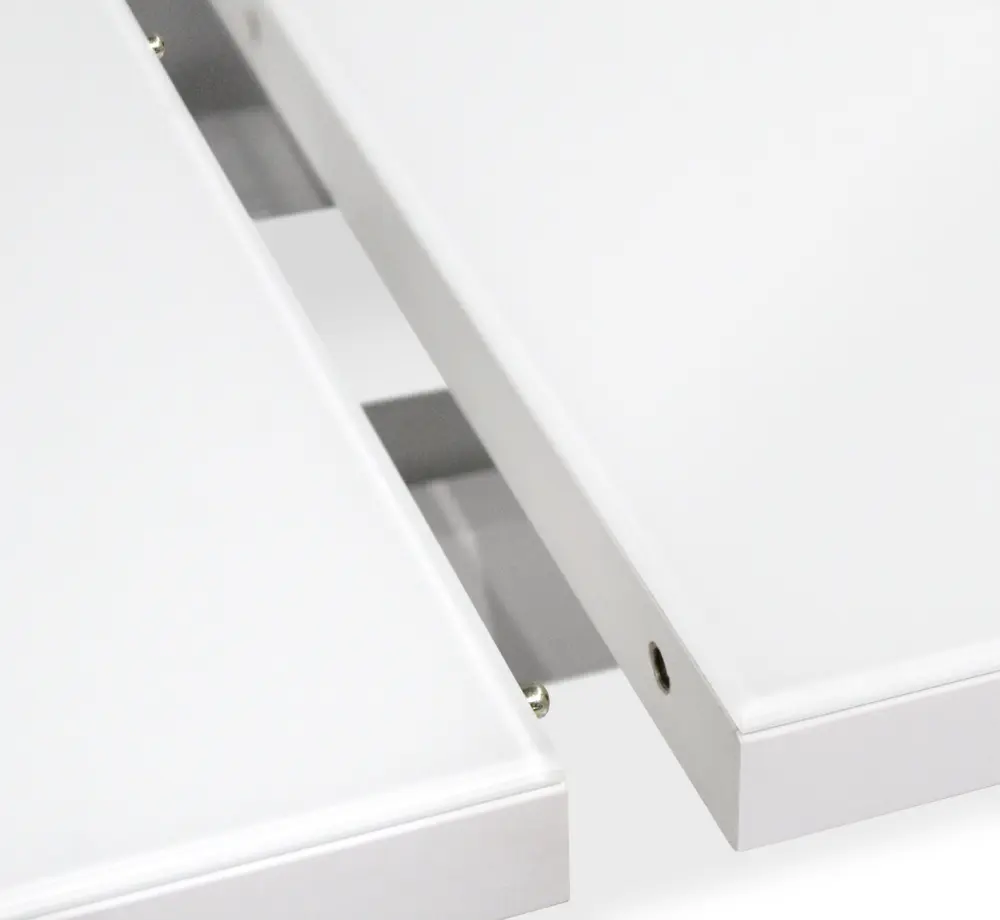 Стол раздвижной SHT-T40/130-160 белый глянцевый / белый (SHF) | Интернет магазин Масса Мебель