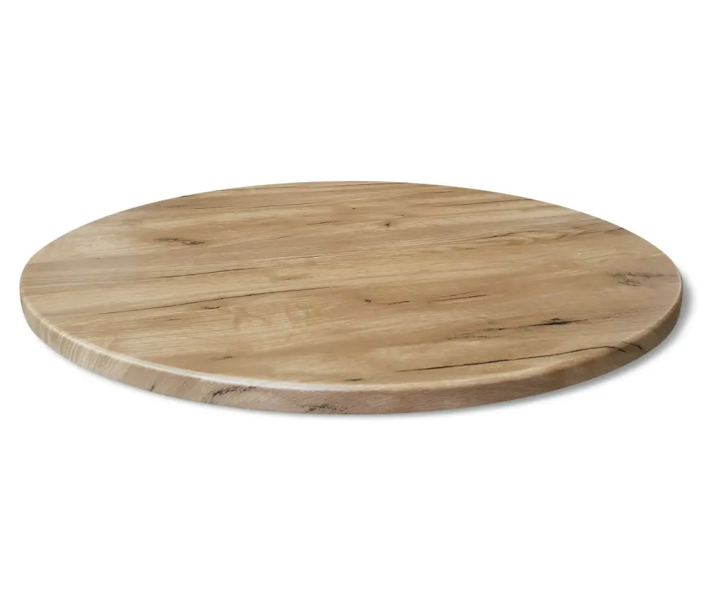 Стол обеденный круглый SHT-TU2-1 d-80 МДФ дуб тортуга/металл хром (SHF) | Интернет магазин Масса Мебель