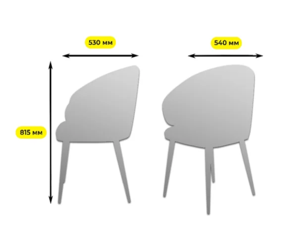 Стул мягкий Люмен | Интернет магазин Масса Мебель