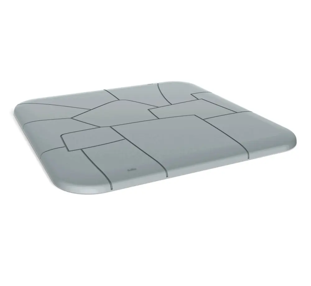 Стол пластиковый квадратный SHT-TU30/TT30 83/83 серый / серый(SHF) | Интернет магазин Масса Мебель