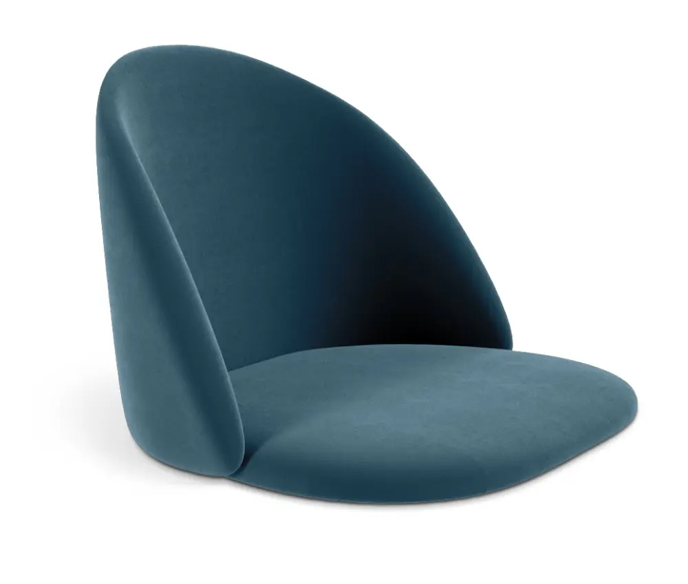 Стул мягкий SHT-ST35/S107 тихий океан / черный муар (SHF) | Интернет магазин Масса Мебель