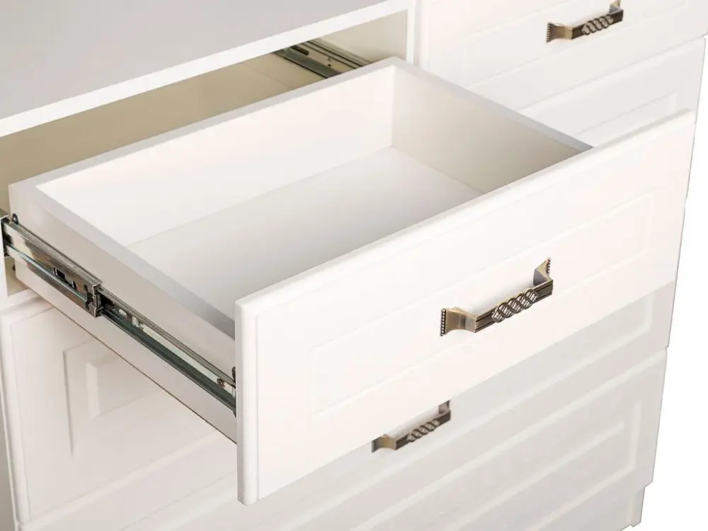 Комод Ливерпуль 10.103.01 белый ясень/ваниль (Mob) | Интернет магазин Масса Мебель