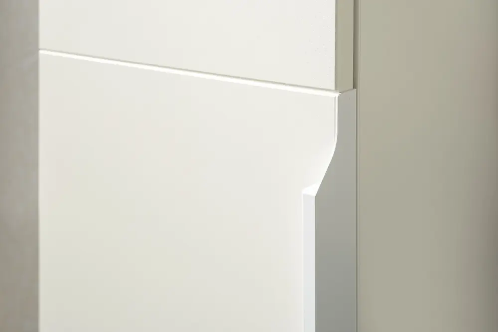 Комплект мебели в прихожую Октава  Дуб Крафт Золотой/Белый Шагрень (Mob) | Интернет магазин Масса Мебель