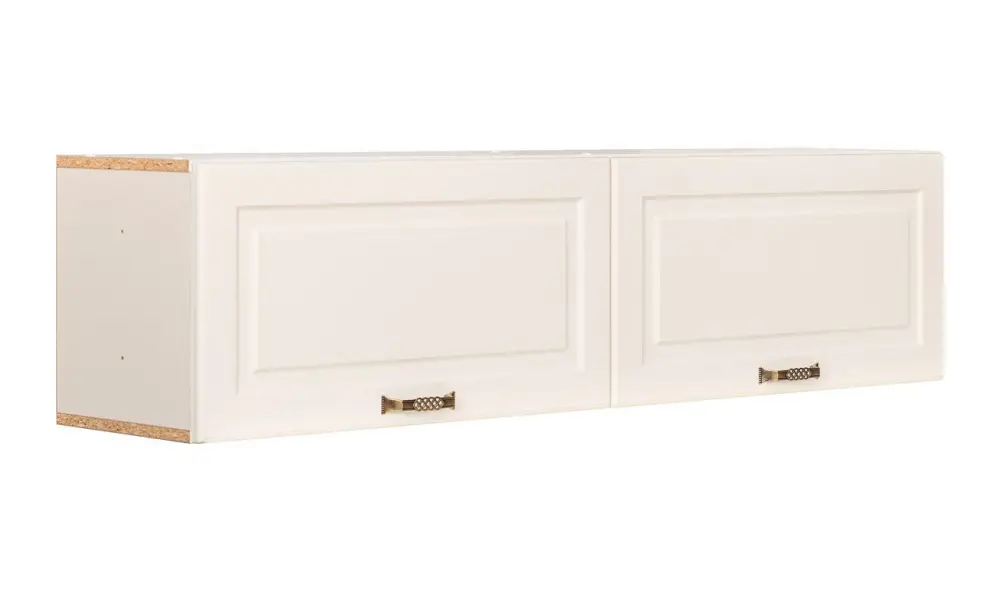 Шкаф навесной Ливерпуль белый ясень ваниль (Mob) | Интернет магазин Масса Мебель