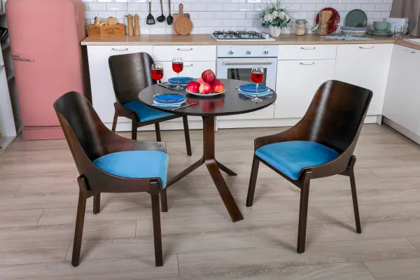 Стол обеденный Индиго Орех американский (GT)  | Интернет магазин Масса Мебель