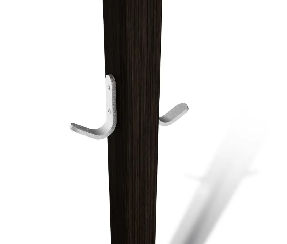 Вешалка напольная Альберо SHT-CR11 венге / алюм.мет (SHF) - интернет магазин Масса Мебель