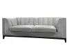 Диван прямой Фенди серый велюр (MAI) Выставочный образец | Интернет магазин Масса Мебель