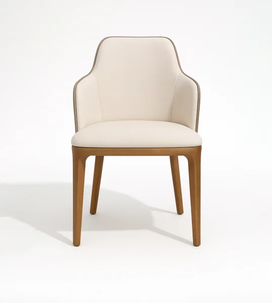 Cтул мягкий Ласкала (Темный Орех /Бежевый)