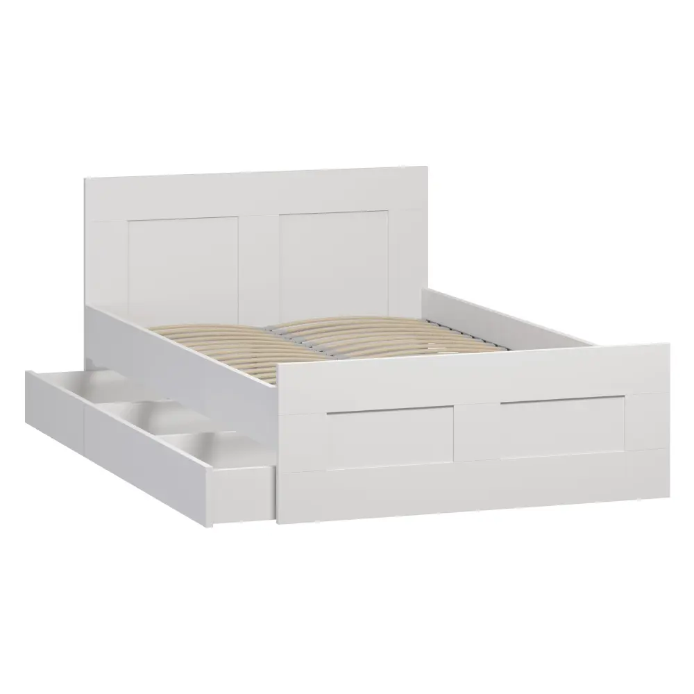 Кровать односпальная Сириус 120х200 белая (GL) | Интернет магазин Масса Мебель