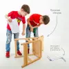 Растущая мебель стул регулируемый Робин Wood (Массив/цвет в ассортименте) POP | Интернет магазин Масса Мебель
