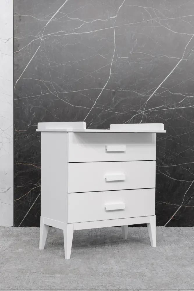 Комод c пеленальным столиком Terra белый (ANT) | Интернет магазин Масса Мебель
