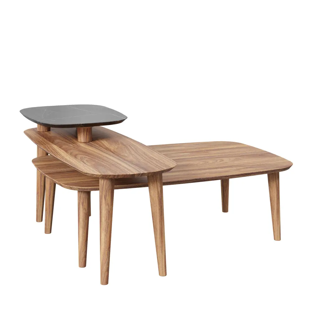 Стол журнальный Тип 4 низкий (Орех фактурный) ЛД | Интернет магазин Масса Мебель