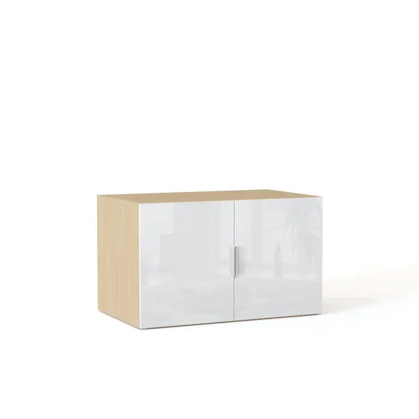 NEO Тумба с 2-мя дверьми 1000х480х430 белый глянец