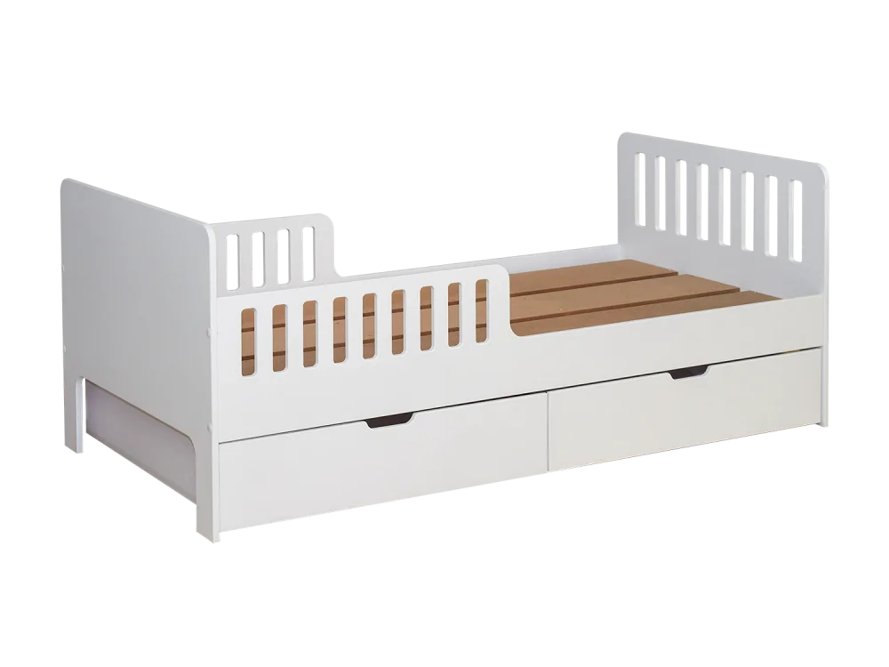Кровать подростковая Fiora без ящиков, белый (ANT)  | Интернет магазин Масса Мебель