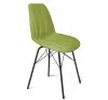 Стул мягкий SHT-ST29-C1/S64 оливковый / черный муар (SHF)