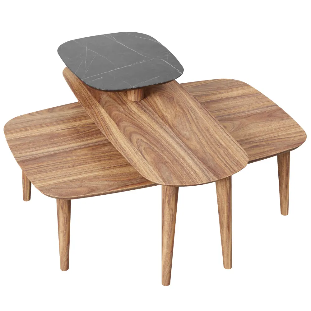 Стол журнальный Тип 4 низкий (Орех фактурный) ЛД | Интернет магазин Масса Мебель