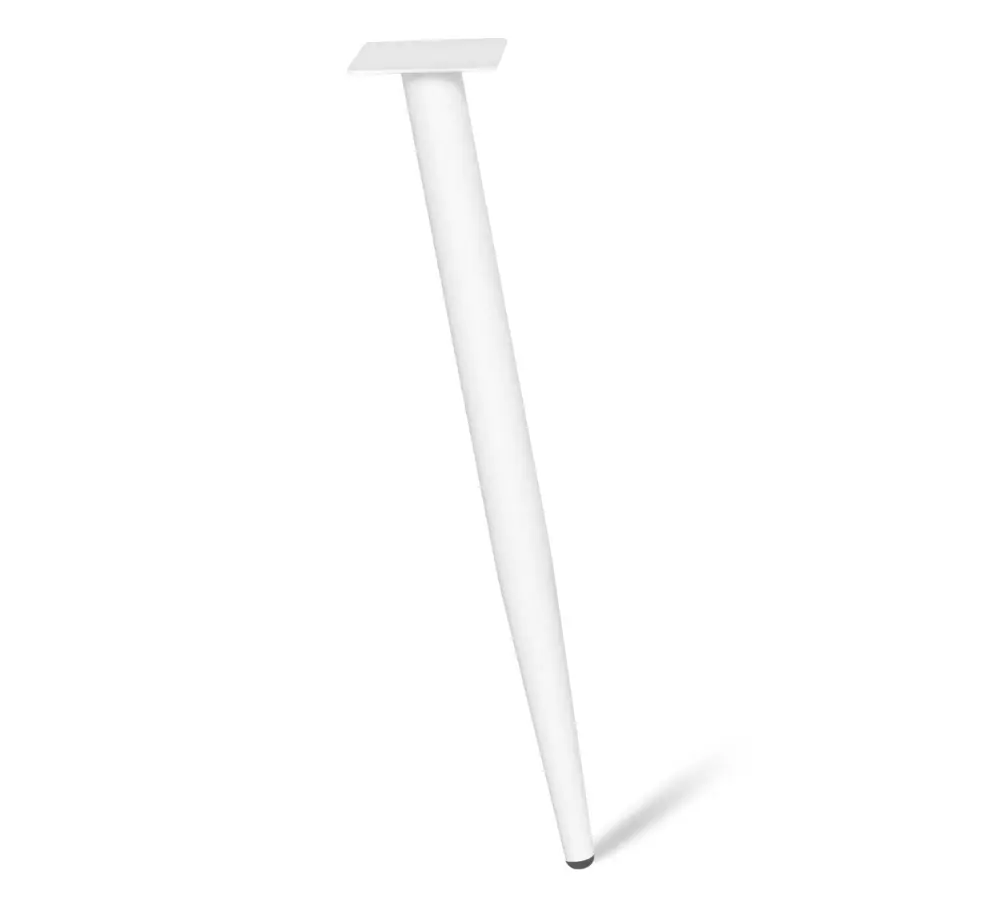 Стол обеденный круглый SHT-TU14 d-80 МДФ дуб сонома светлый/белый металл (SHF) | Интернет магазин Масса Мебель