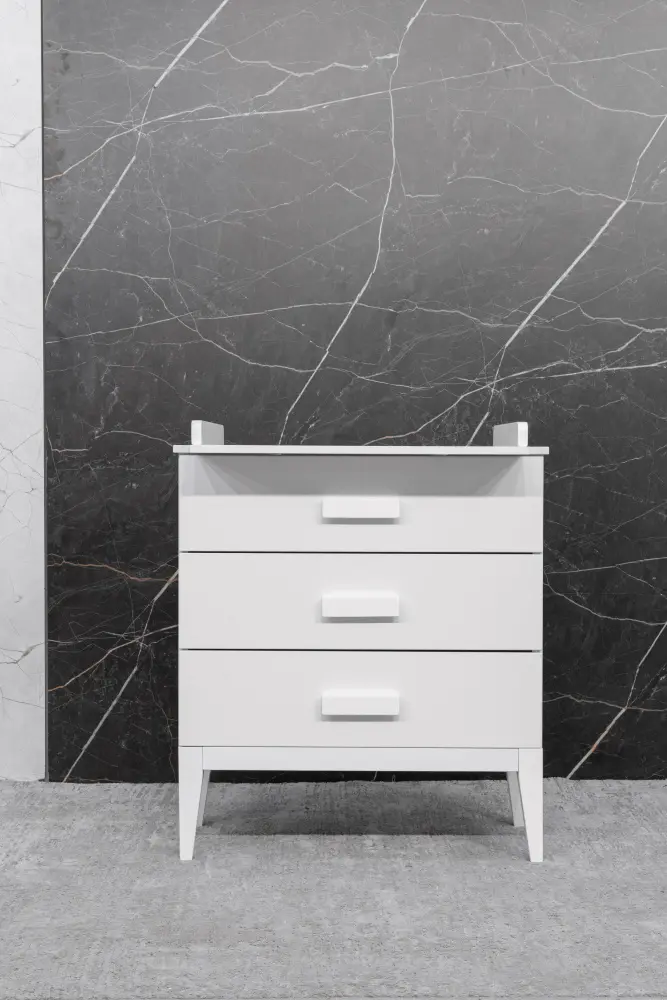 Комод c пеленальным столиком Terra белый (ANT) | Интернет магазин Масса Мебель