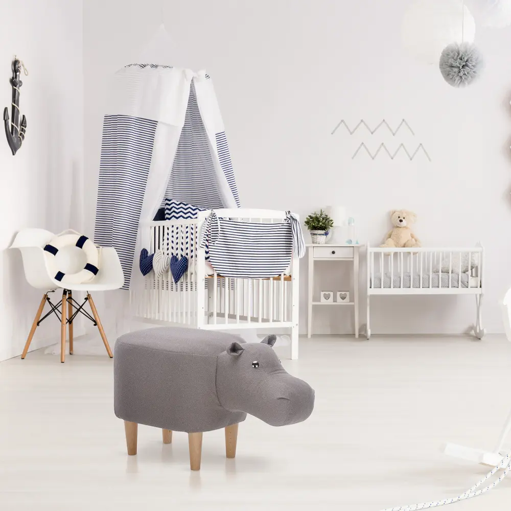 Пуф Бегемот (Hippo) коричневый (IM) Выставочный образец - интернет магазин Масса Мебель