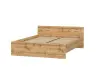 Кровать двухспальная STERN 160х200 дуб вотан (NK) | Интернет магазин Масса Мебель