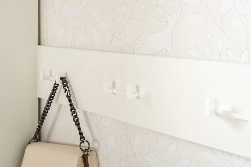 Вешалка Октава 15.14.02 белый шагрень  (Mob) | Интернет магазин Масса Мебель