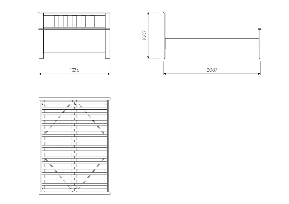 Кровать двуспальная Сага 140х200 серая (GL) | Интернет магазин Масса Мебель